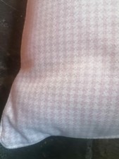 Laura Ashley pink houndstooth